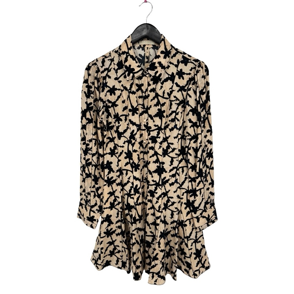 Ulla Johnson Roanne Printed Crepe Mini‎ Dress Moonstone Multi  2 - Picture 3 of 13